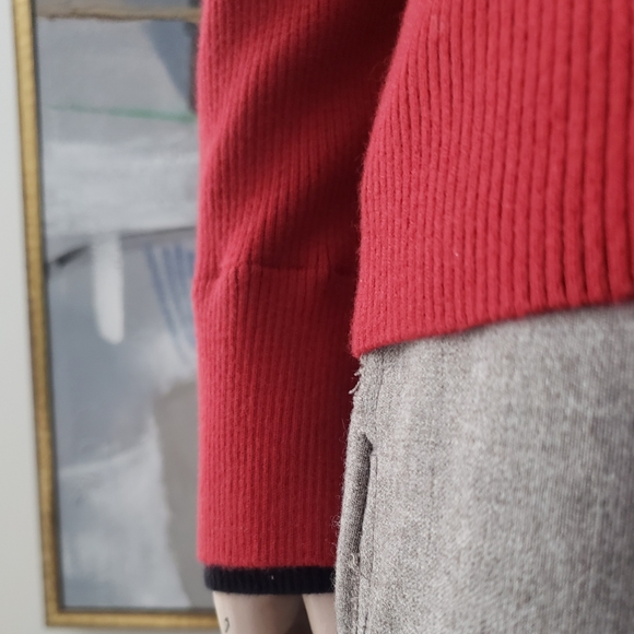 Jason Wu | NWOT V-neck Rib Knit Sweater - Picture 8 of 14